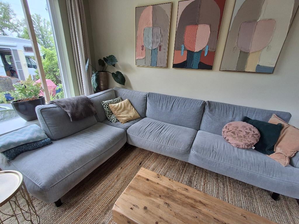 Gratis hoekbank, Huis en Inrichting, Banken | Bankstellen, Ophalen, Gebruikt, Minder dan 75 cm, Hoekbank