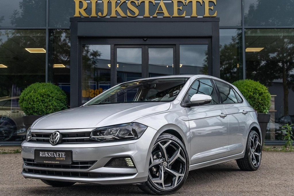 Volkswagen Polo 1.0 TSI Highline|CARPLAY|CRUISE|AIRCO|18'', Auto's, Volkswagen, Voorwielaandrijving, Stof, Gebruikt, Bedrijf