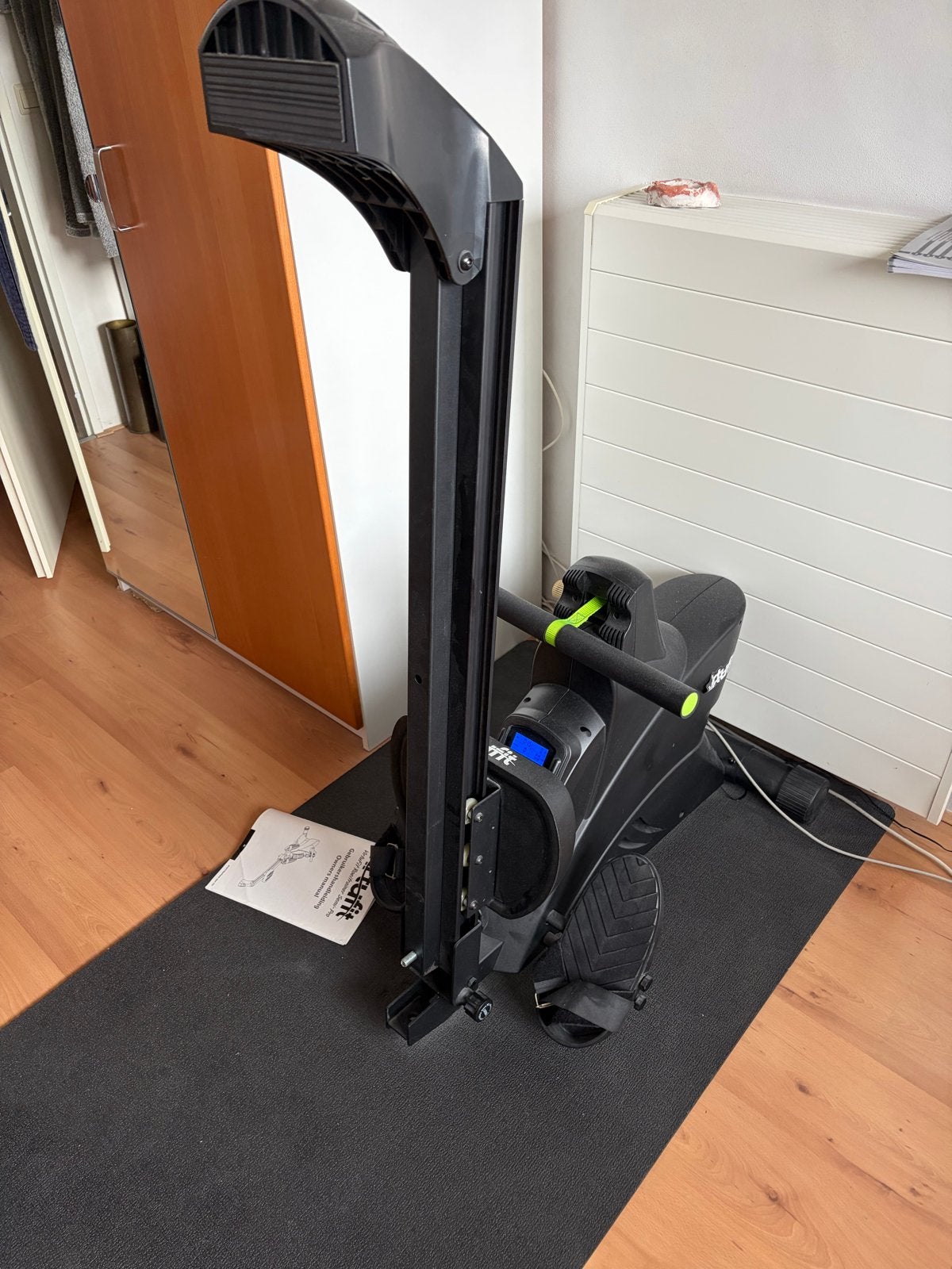 Virtufit Roeitrainer/Hometrainer met trainingsprogramma's, Sport en Fitness, Ophalen, Armen, Zo goed als nieuw, Metaal