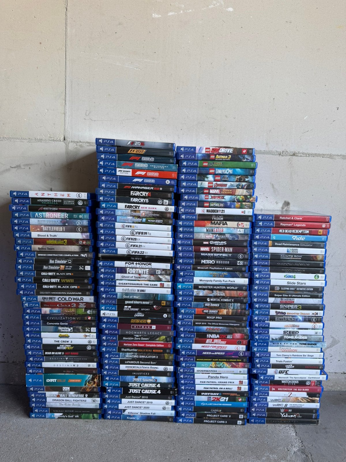 Ps4 spellen verzameling, Ophalen of Verzenden, Zo goed als nieuw