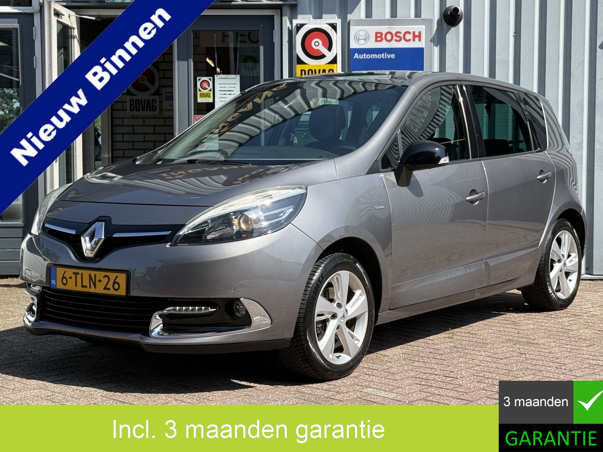 Renault Scénic 1.2 TCe Bose. | PANO | CAMERA | TREKHAAK | N, Voorwielaandrijving, Euro 5, Gebruikt, 4 cilinders