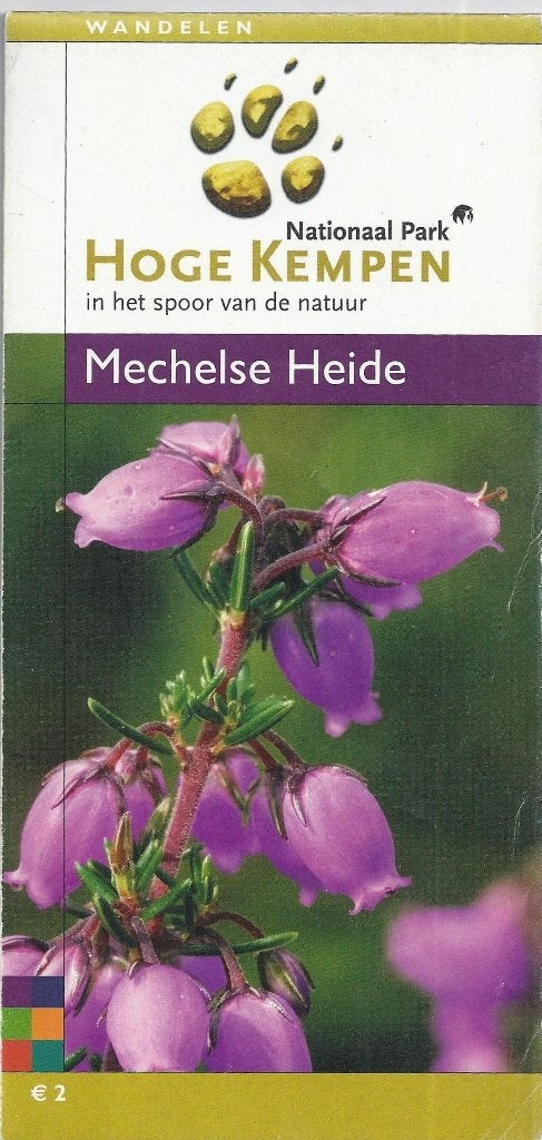 T06: plattegrond hoge kempen mechelse heide, Gelezen, 2000 tot heden, Ophalen of Verzenden, Landkaart