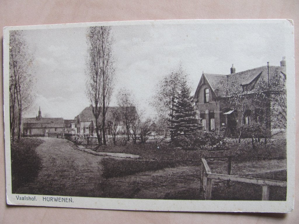 Hurwenen, Vaalshof, Ophalen of Verzenden, 1920 tot 1940, Gelderland