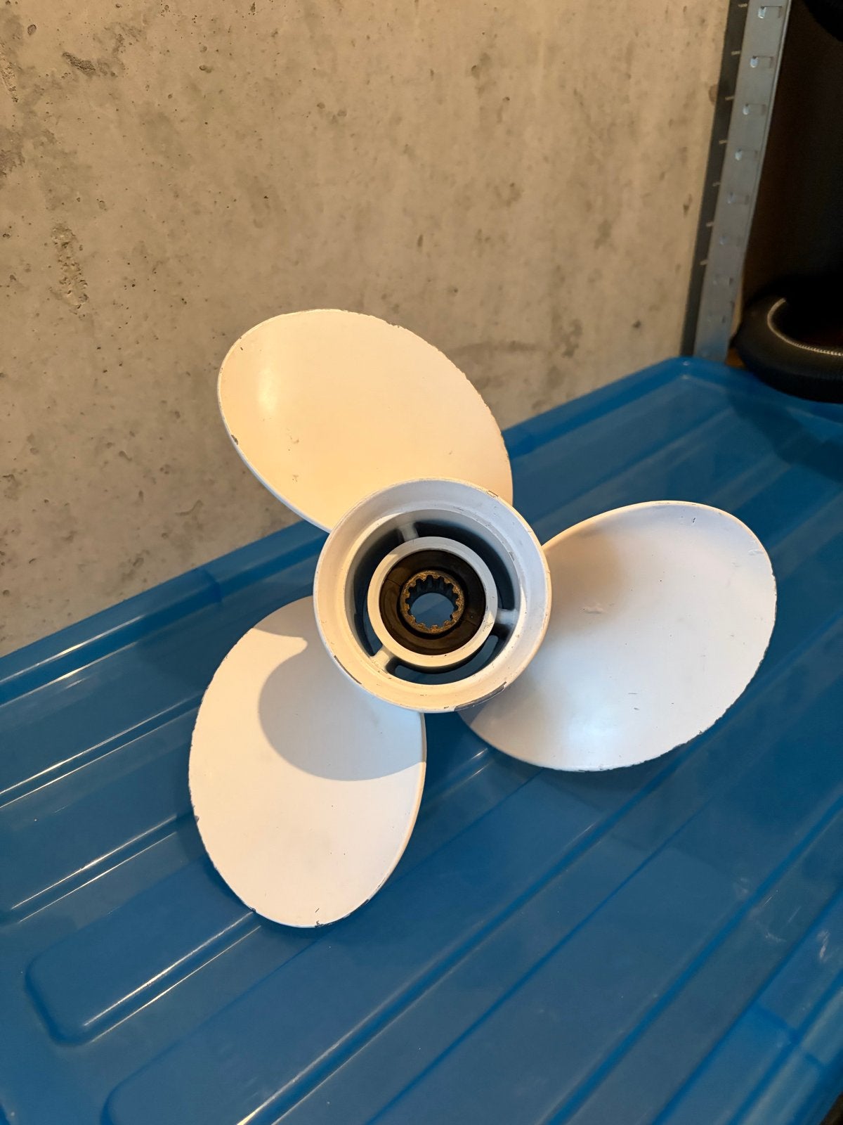 POLY-DA 10 3/8X13-G Schroef voor buitenboordmotor, Watersport en Boten, Ophalen of Verzenden, Gebruikt, Motor en Techniek, Motorboot