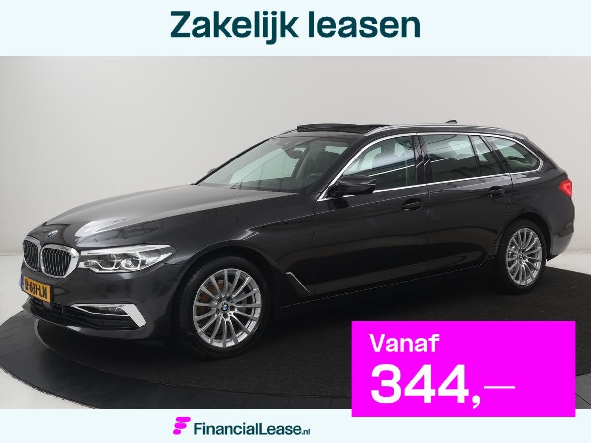 BMW 5-serie Touring 520i High Executive | Panoramadak | Trek, Automaat, 1998 cc, Achterwielaandrijving, Euro 6