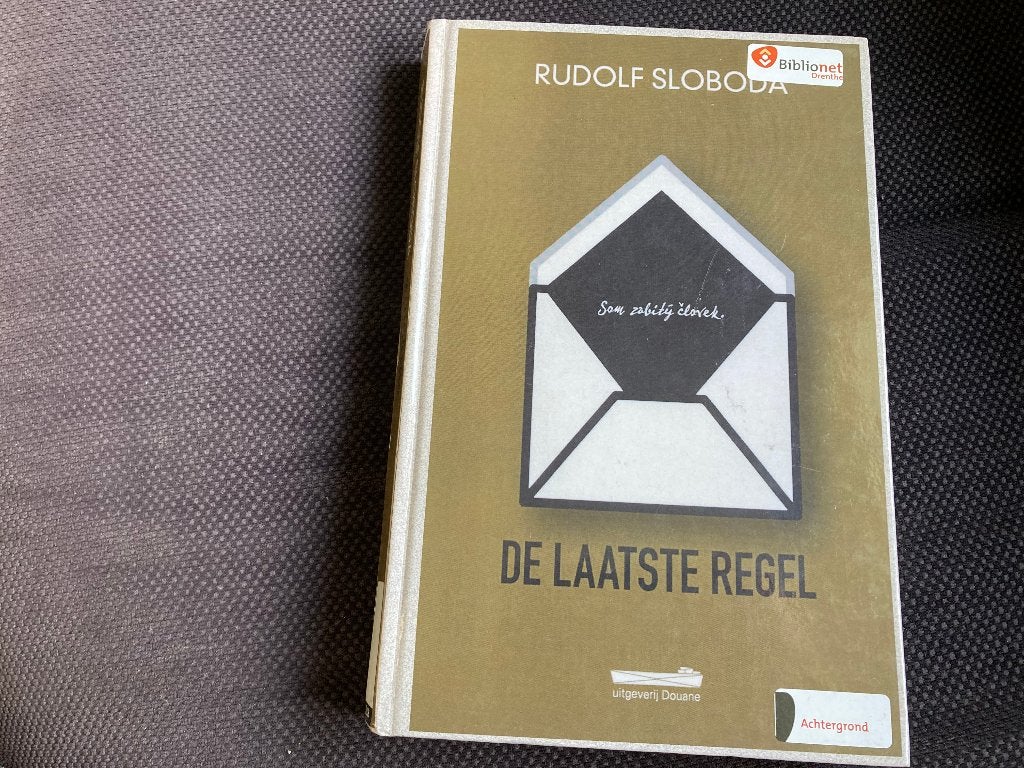 ✉️ Rudolf Sloboda - De Laatste regel, Ophalen of Verzenden, Gelezen