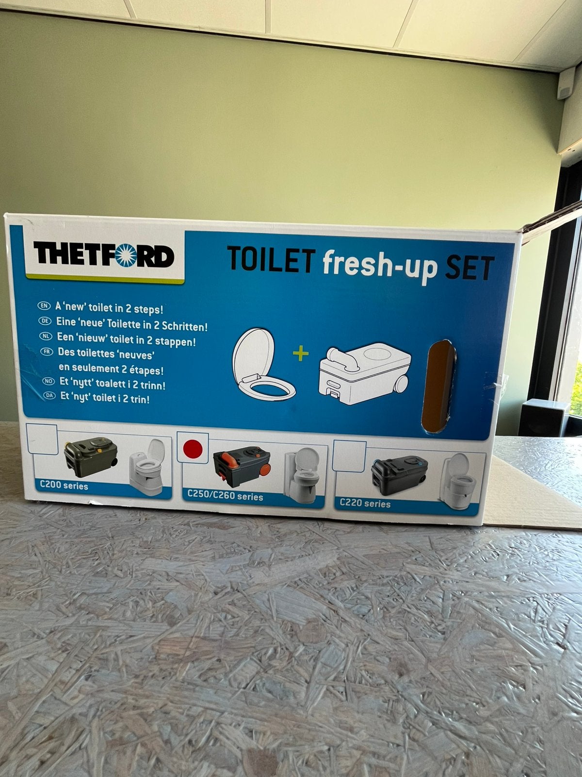 Thetford opfris set voor cassete toilet, nieuw in de doos!, Ophalen, Nieuw