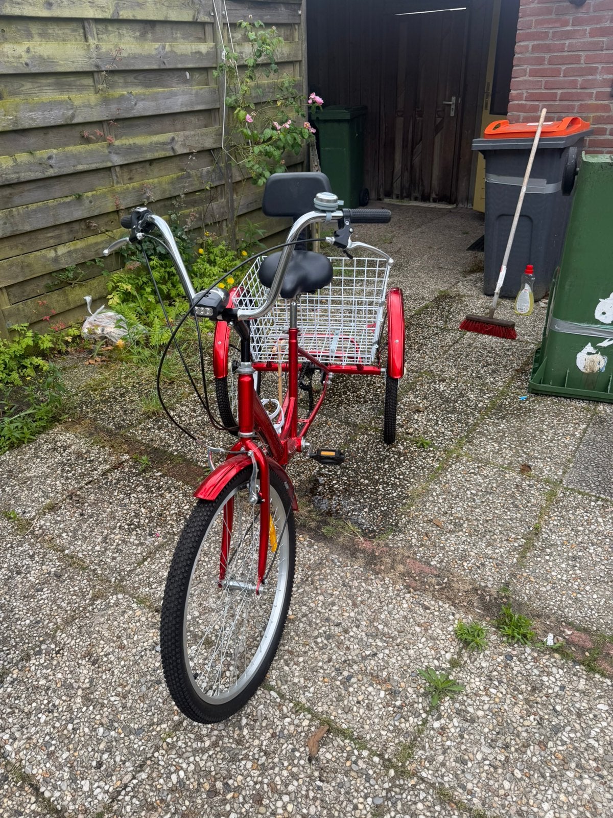 Driwielfietsen, Ophalen, Zo goed als nieuw