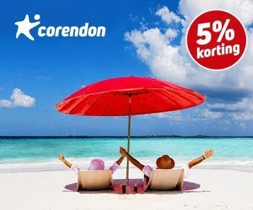 Code Corendon voor 5% korting op pakketreizen!, Tickets en Kaartjes