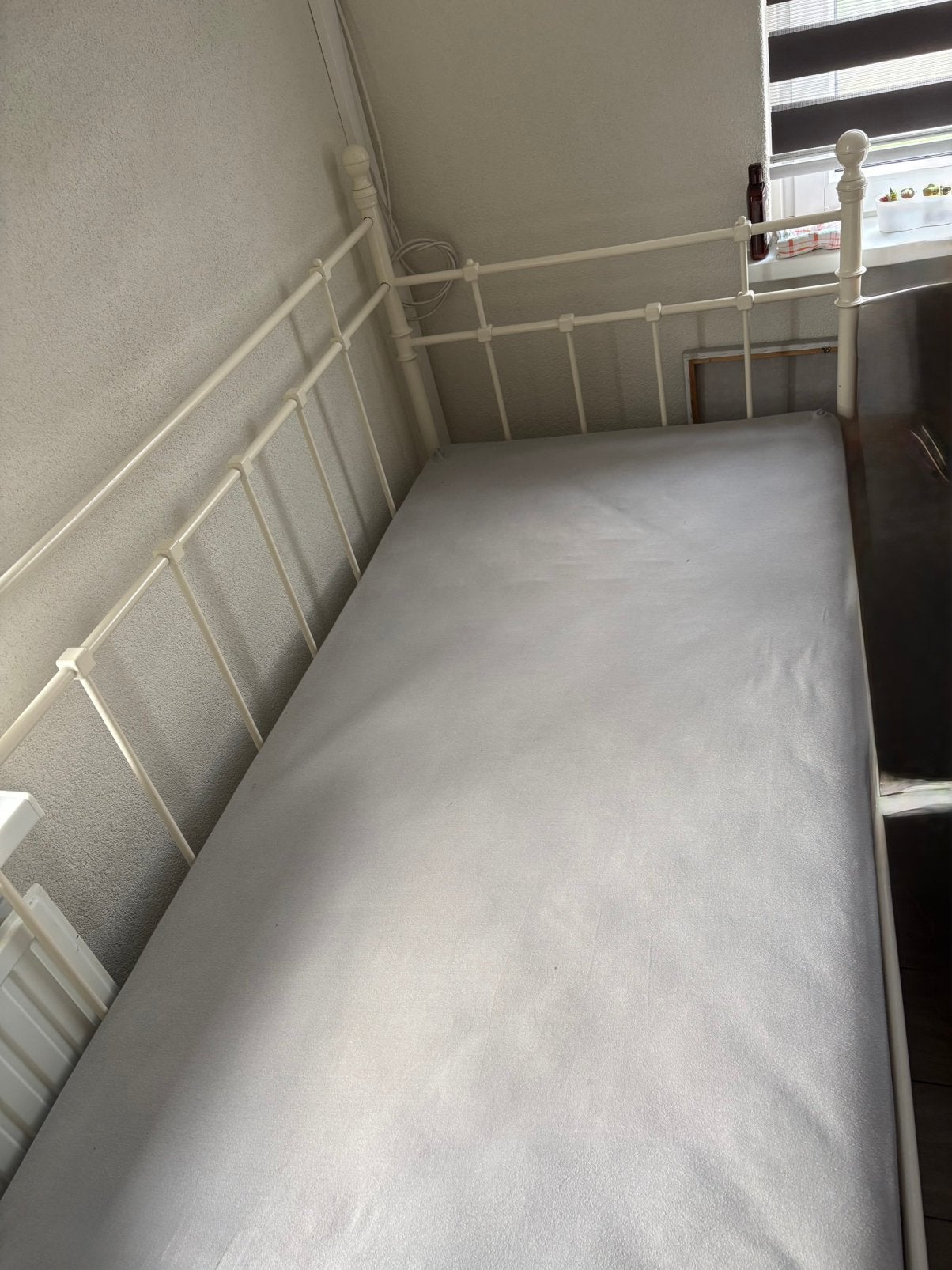 Eenpersoons bed IKEA Tromsnes, Ophalen, Gebruikt, 90 cm, Eenpersoons
