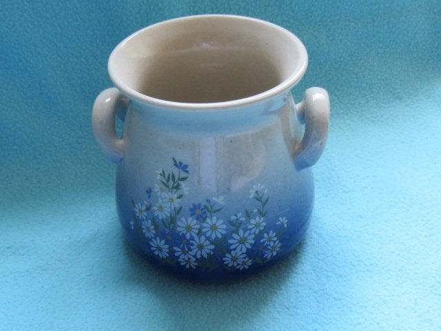Vintage kruikje of pot met margrieten uit Zweden jaren 70-80, Ophalen of Verzenden
