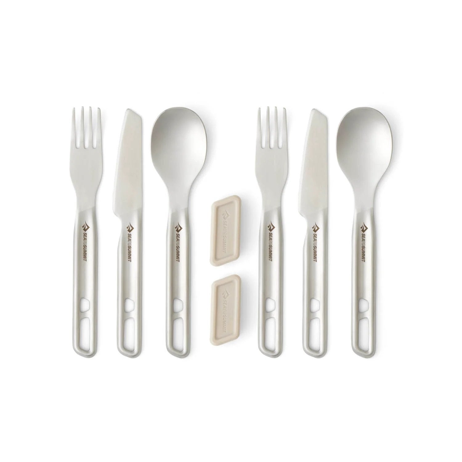 SEA TO SUMMIT DETOUR STAINLESS STEEL CUTLERY SET 2 PERSOONS, Info@jefiwild.nl, Nieuw, Sea to summit, Zichtenburglaan 64