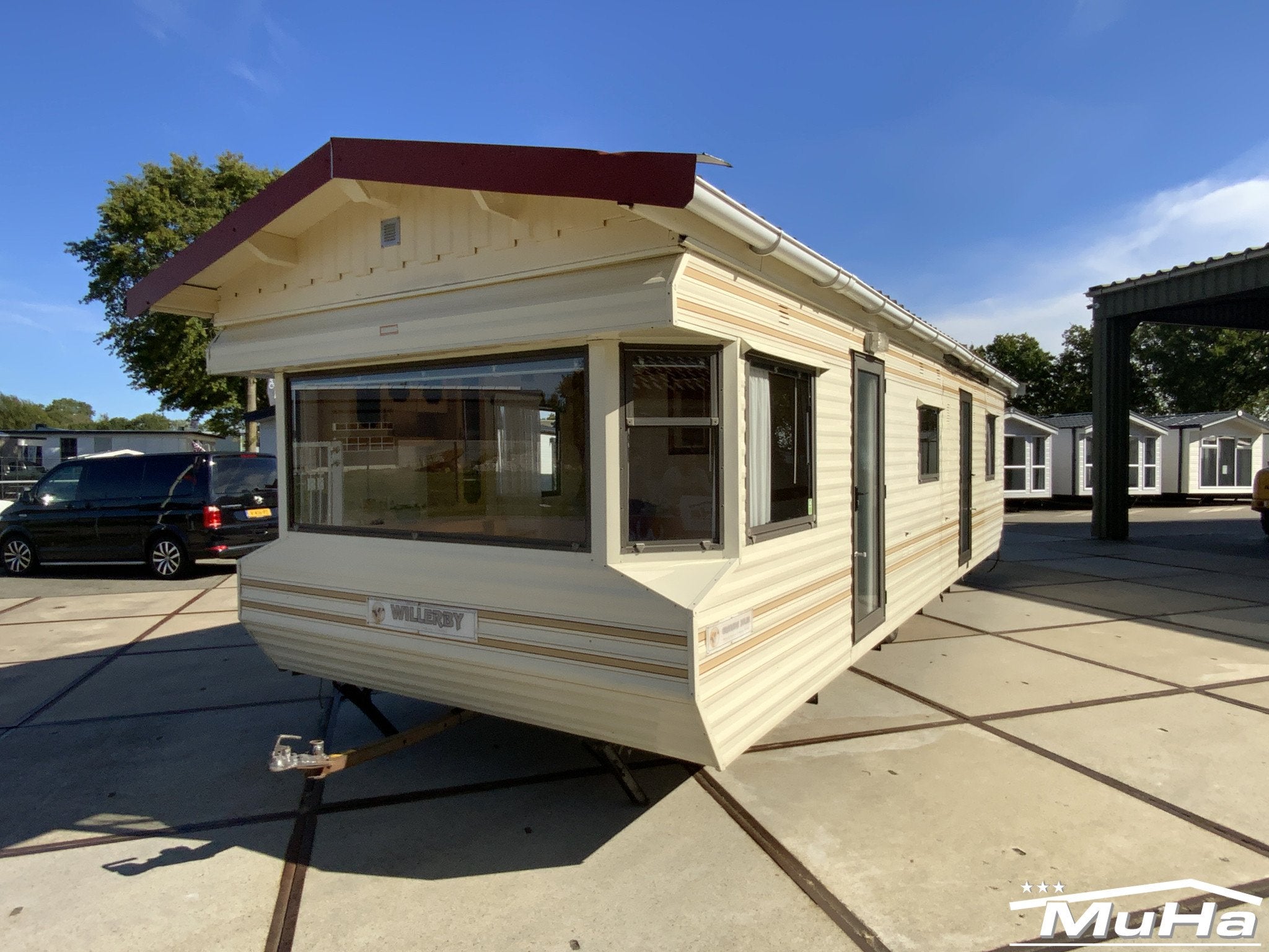 Willerby Granada 9.50 x 3.10 , 2 Slaapkamers, Caravans en Kamperen, Stacaravans, Tot en met 4