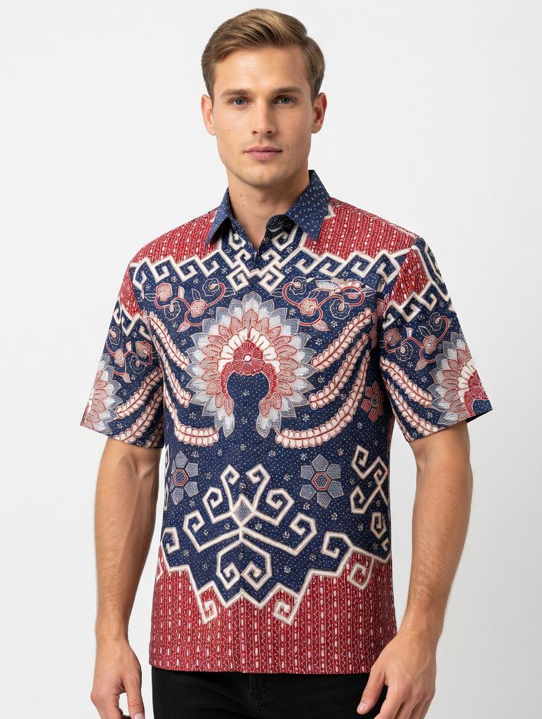 Batik Sutra Overhemden Voor Heren Van Indonesie, Ophalen of Verzenden, Nieuw