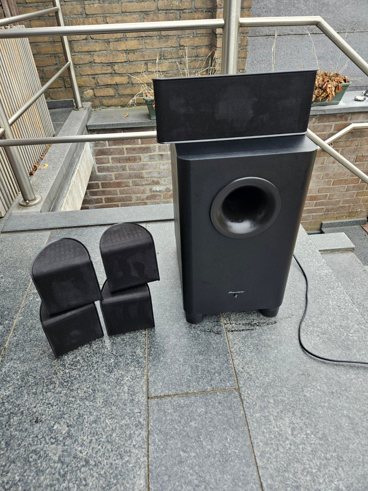 Pioneer 5.1 Home Cinema Set met Subwoofer en Satellieten, Gebruikt, 70 watt of meer, Ophalen of Verzenden, Pioneer
