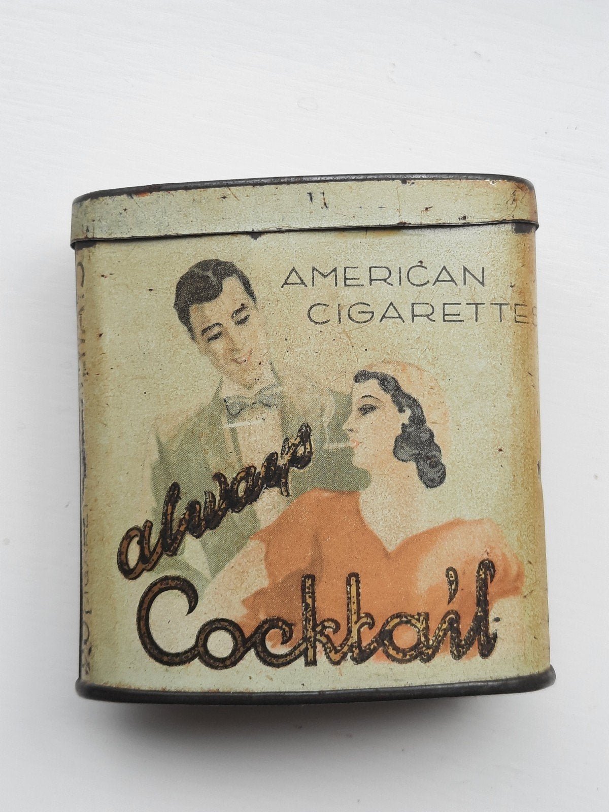 Always Cocktail American Cigarettes blik, Verzamelen, Blikken, Ophalen of Verzenden, Overige