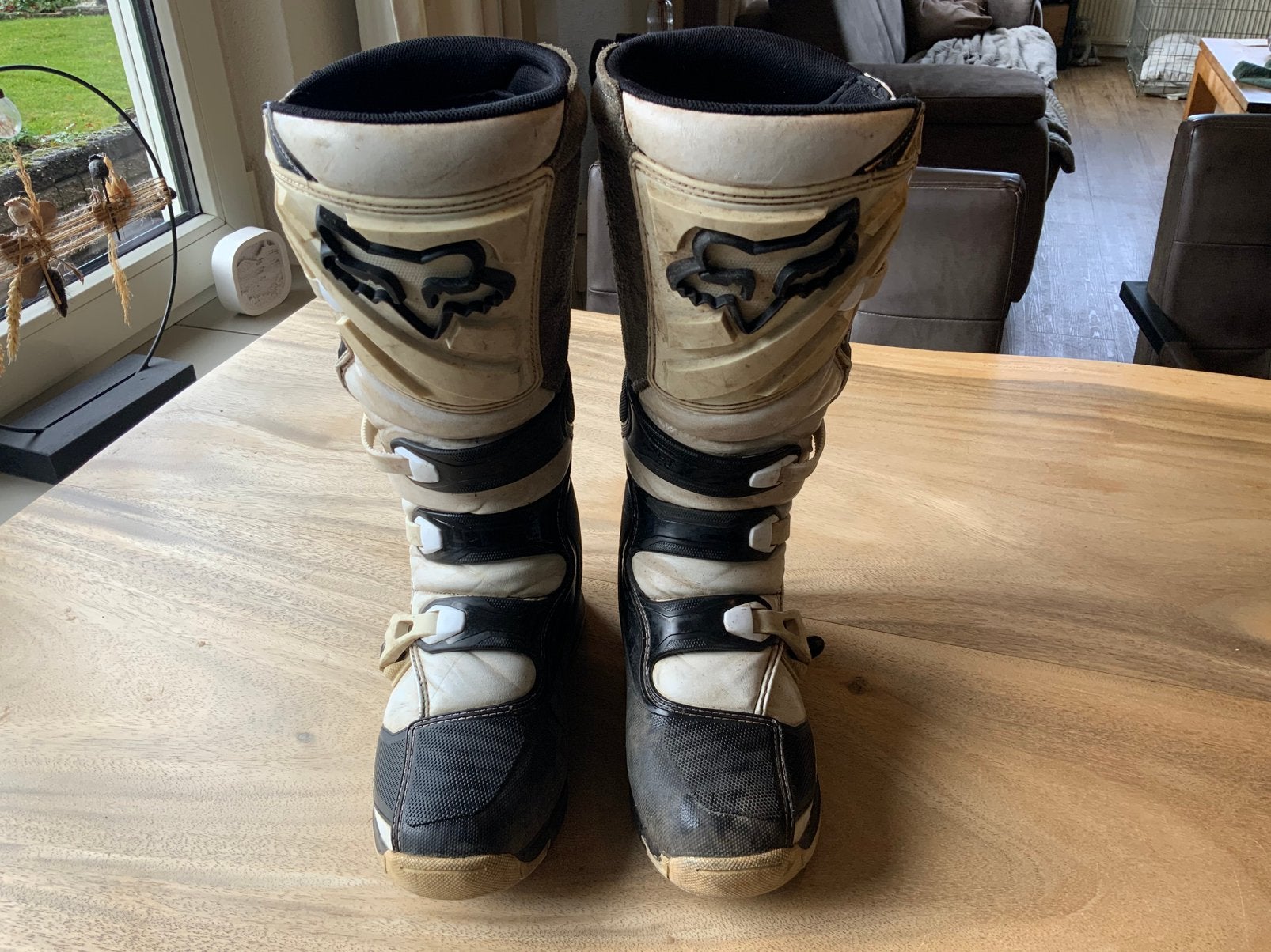 Te koop, Fox crosslaarzen maat 44, Ophalen, Tweedehands, Motorcrosskleding
