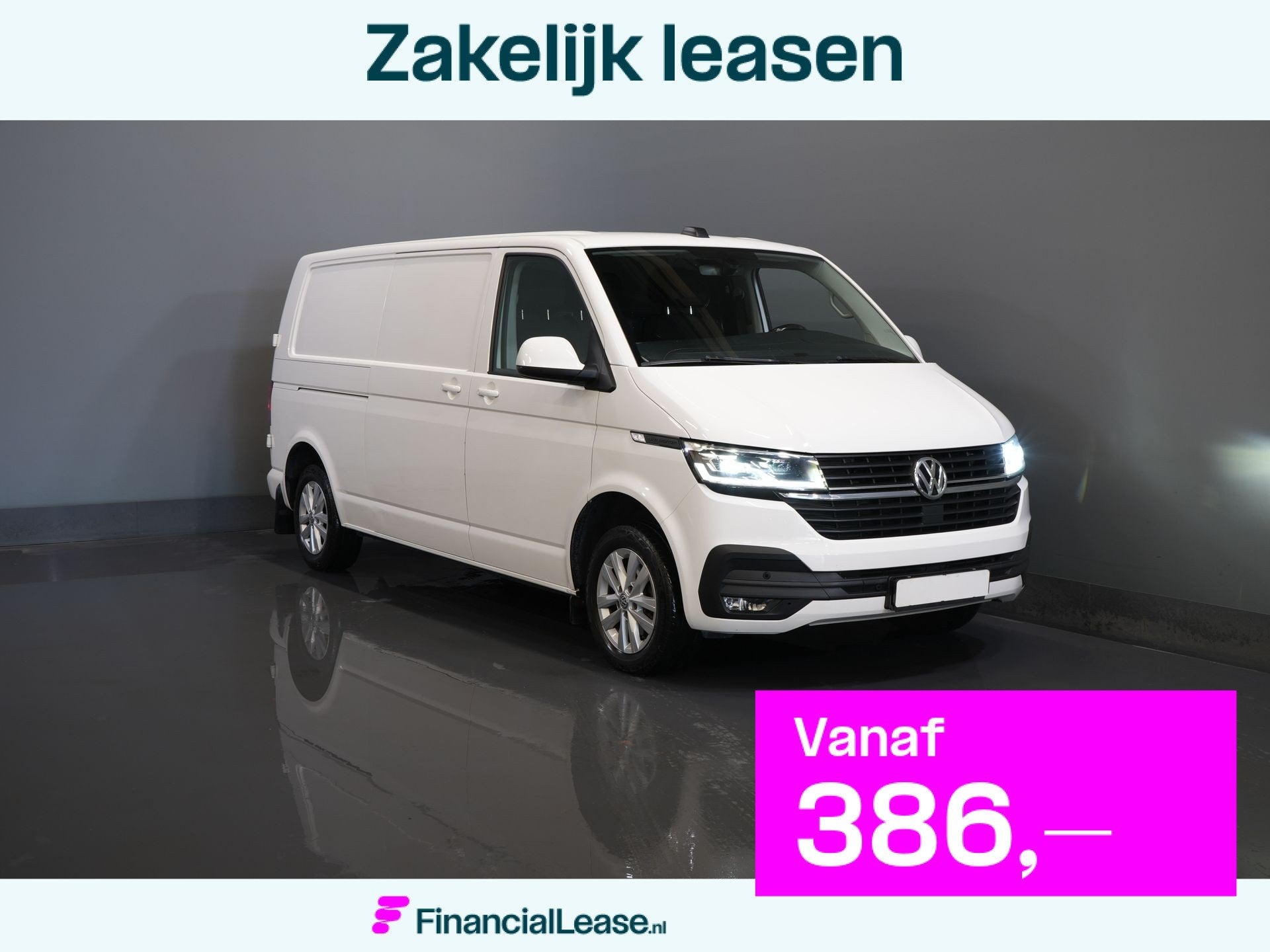 Volkswagen Transporter 2.0 TDI 150 pk DSG Aut. L2 LED/ Adapt, Gebruikt, 4 cilinders, 150 pk, Volkswagen