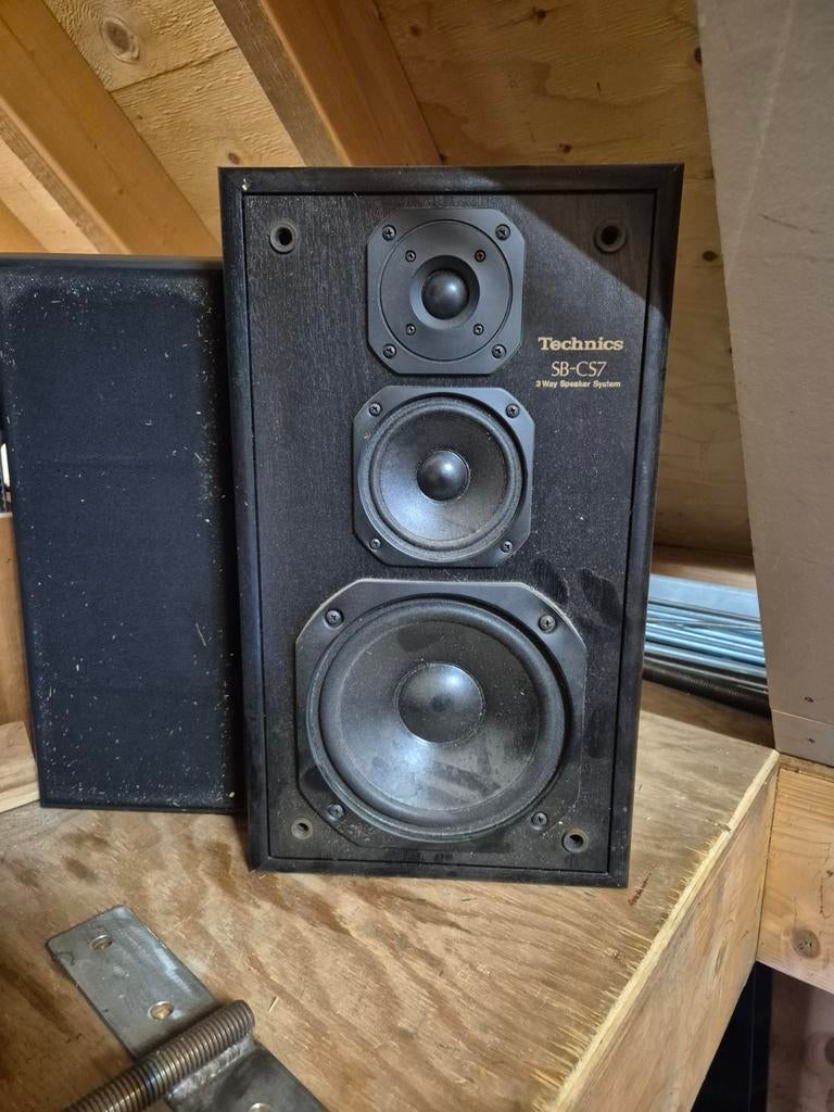 Technics SB-CS7 3-weg luidsprekersysteem, Audio, Tv en Foto, Luidsprekers, Ophalen of Verzenden
