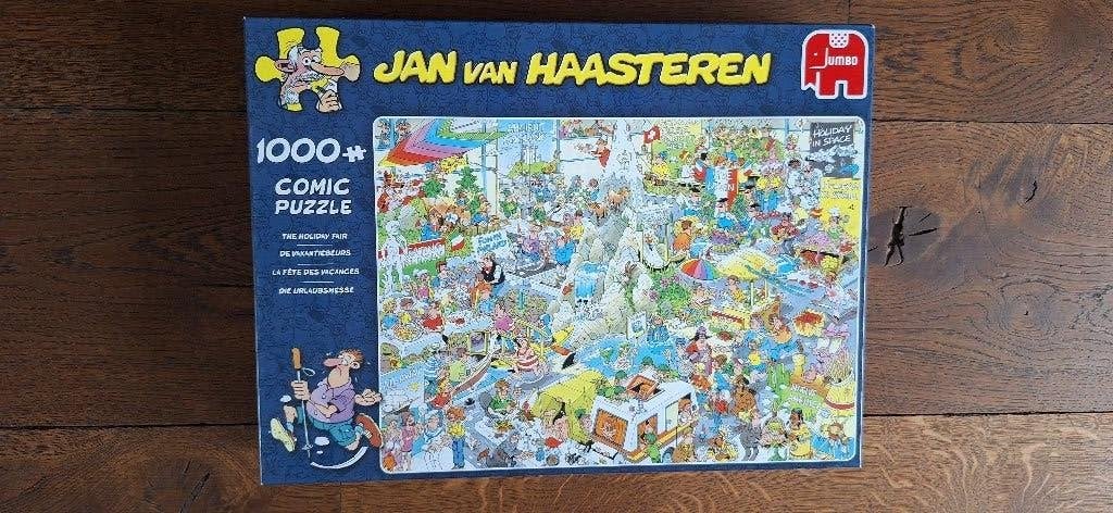 jan van Haasteren De Vakantiebeurs, Ophalen, 500 t/m 1500 stukjes, Zo goed als nieuw, Legpuzzel