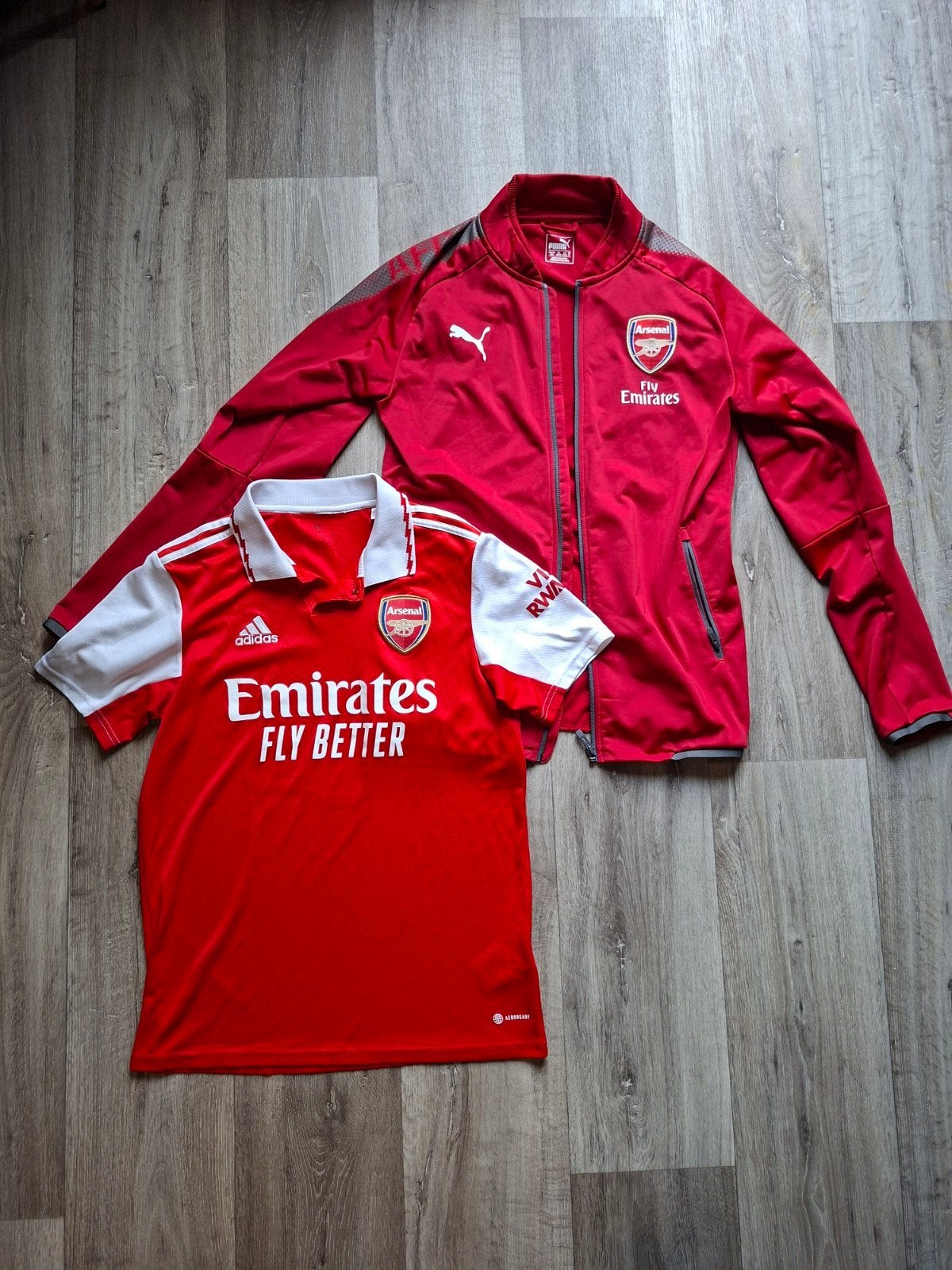 Arsenal trainingsset maat M heren, Ophalen of Verzenden, Voetbal