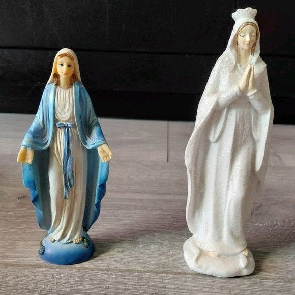 2 maria beeldjes, Ophalen of Verzenden