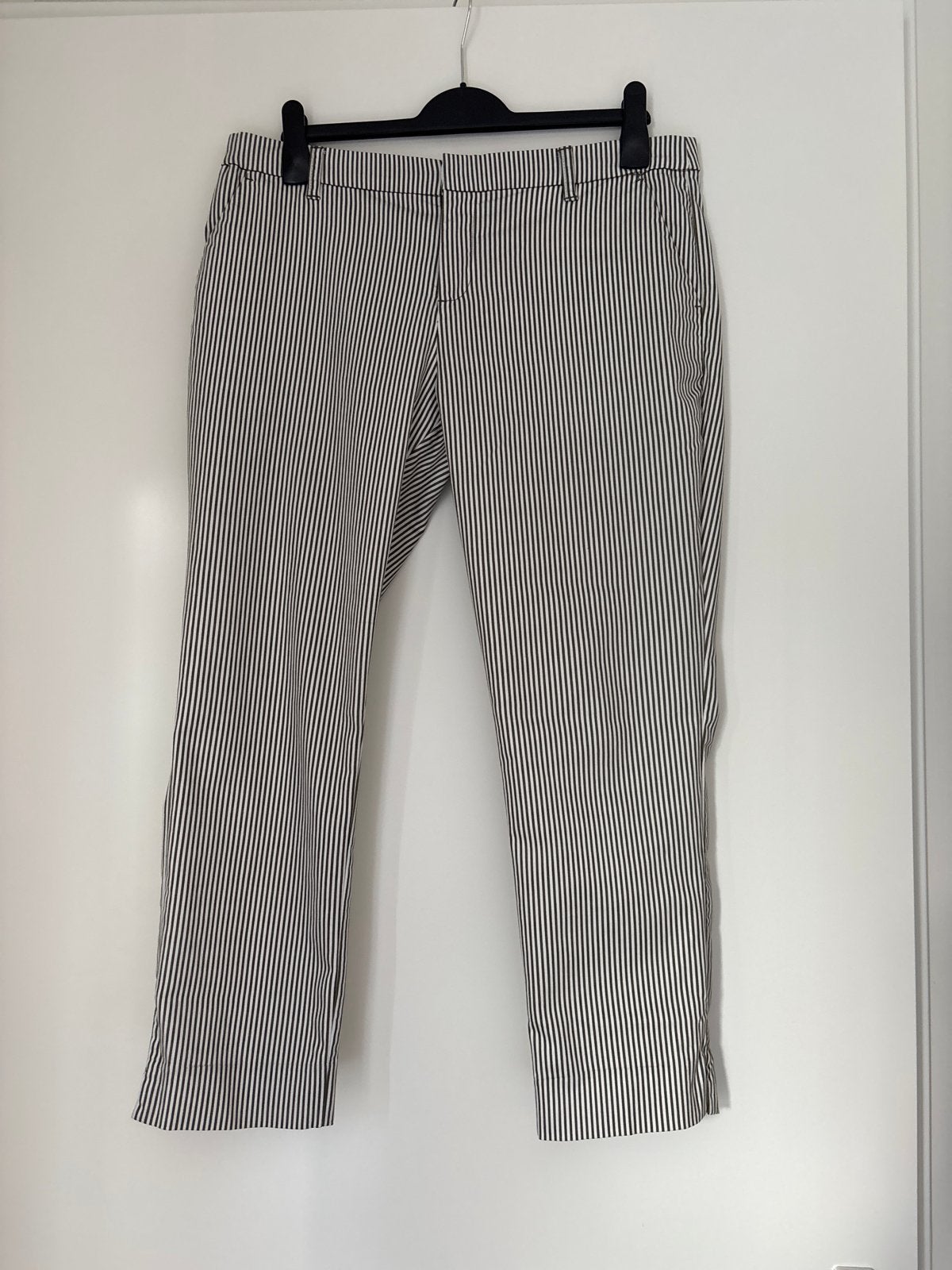 Gestreepte driekwart broek C&A, Maat 38/40 (M), Zwart, Ophalen of Verzenden, Zo goed als nieuw