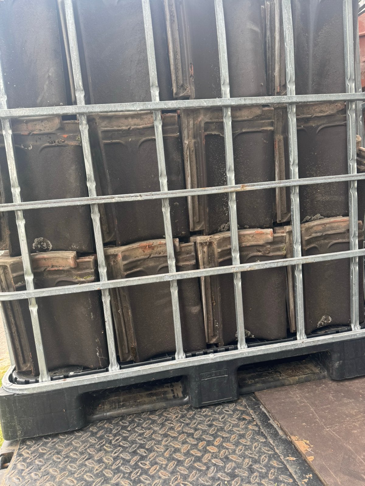 8.000 vh depafa waalkleipan dakpannen bruin, Ophalen