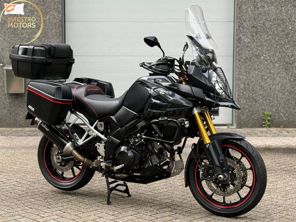 *VERKOCHT* Suzuki V-Strom 1000 ABS Black Rhino Leovince Orig, Motorrijbewijs A, Bedrijf, Onbekend, Meer dan 35 kW