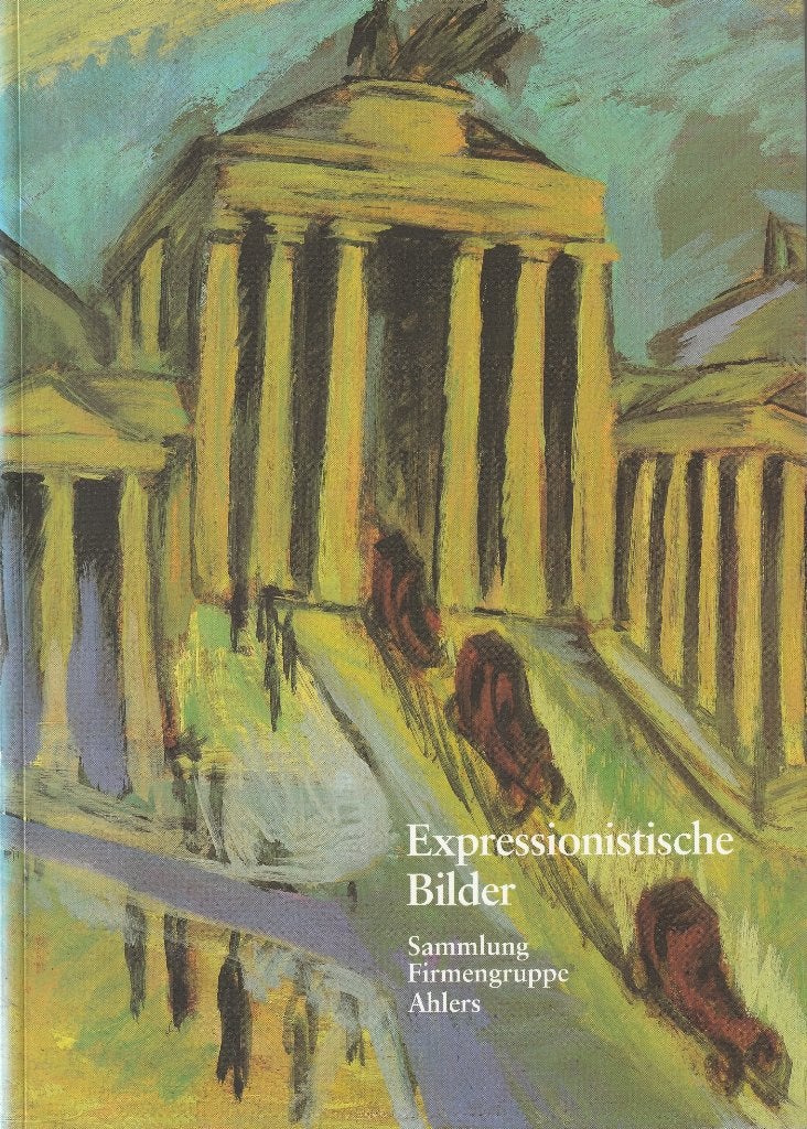 Duitse Expressionisten – collectie Ahlers, Ophalen of Verzenden, Gelezen