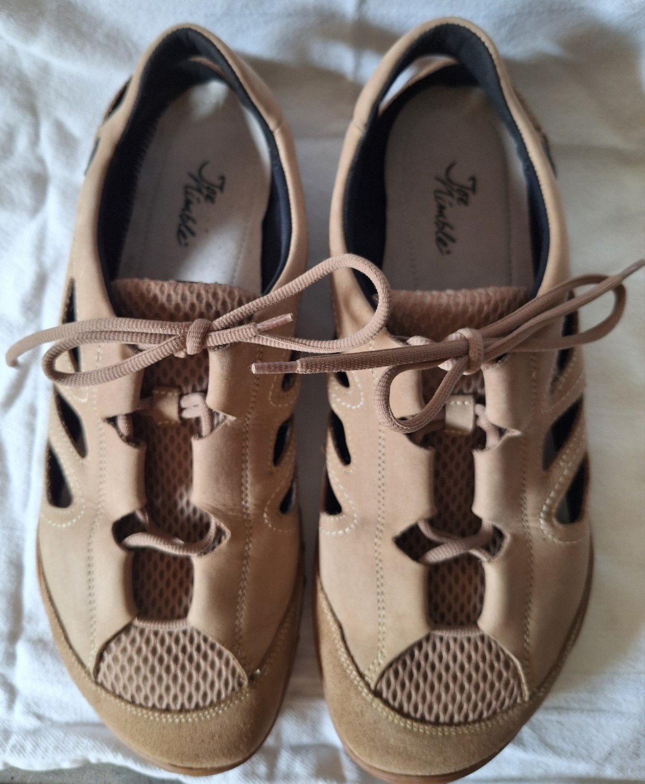 Joe Nimble barefoot sandalen - Zo goed als nieuw, Ophalen of Verzenden, Zo goed als nieuw, Bruin