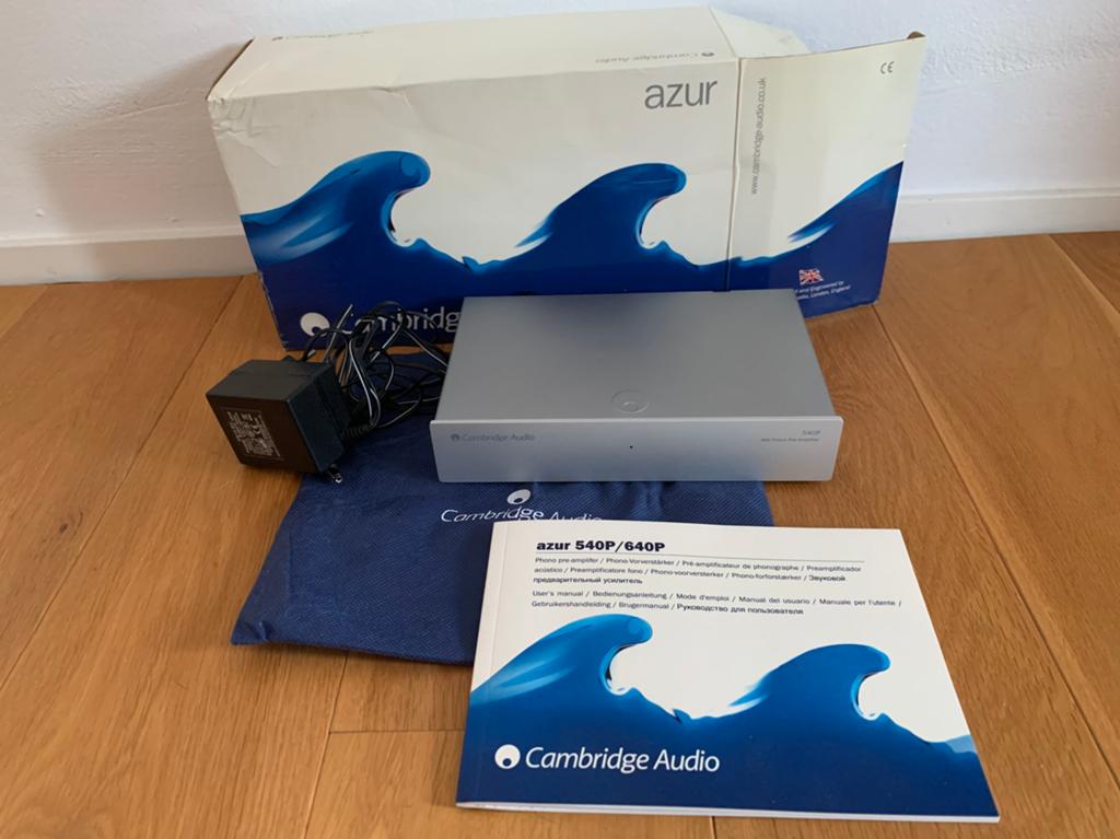 Cambridge Audio 540P phono voorversterker, Ophalen of Verzenden, Gebruikt, Minder dan 60 watt, Overige merken