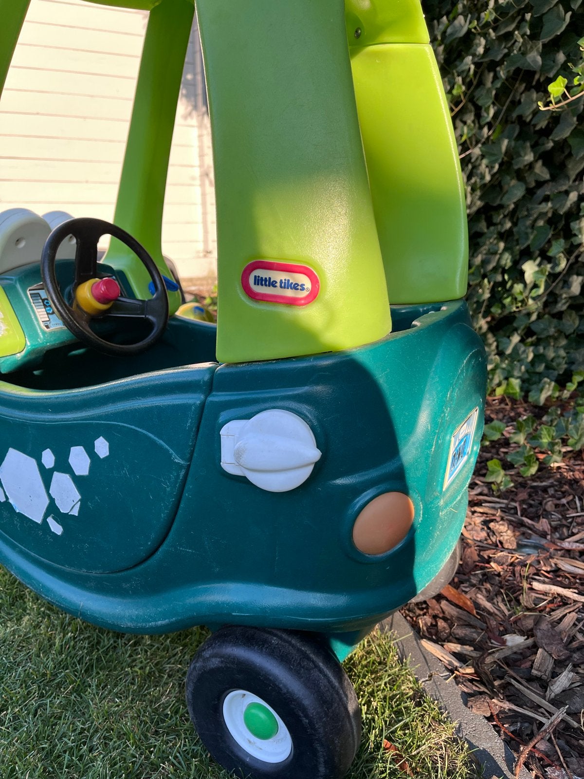 Little Tikes Cozy Coupe Dino Loopauto, Kinderen en Baby's, Speelgoed | Buiten | Voertuigen en Loopfietsen, Ophalen, Gebruikt, Loopvoertuig