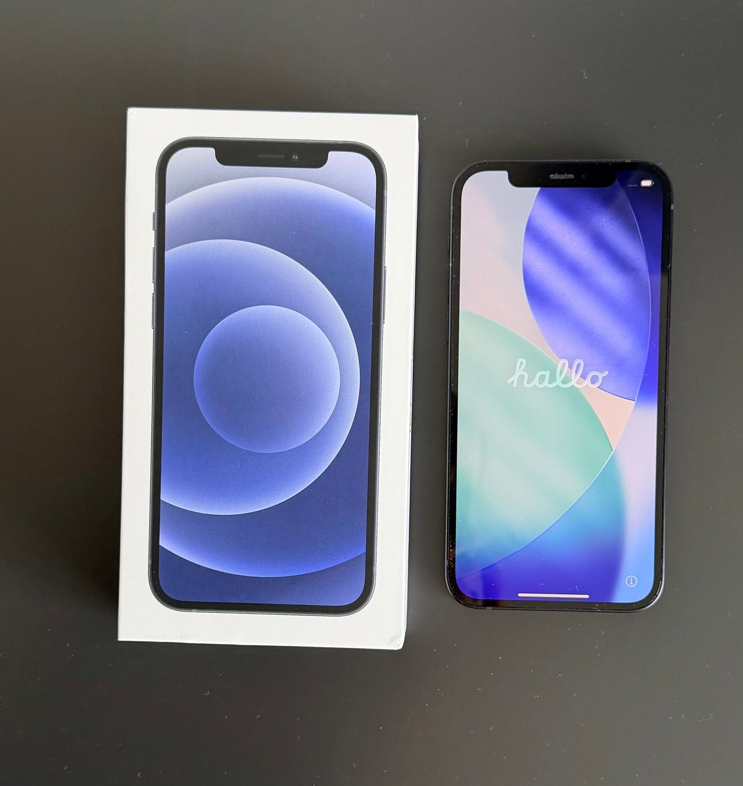 Iphone 12 zwart, 64GB, zo goed als nieuw, Telecommunicatie, Mobiele telefoons | Apple iPhone, 80 %, Zwart, Ophalen of Verzenden