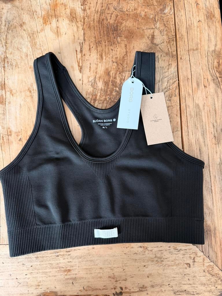 Bjorn borg sportBH, Kleding | Dames, Sportkleding, Ophalen of Verzenden, Nieuw, Maat 38/40 (M), Zwart