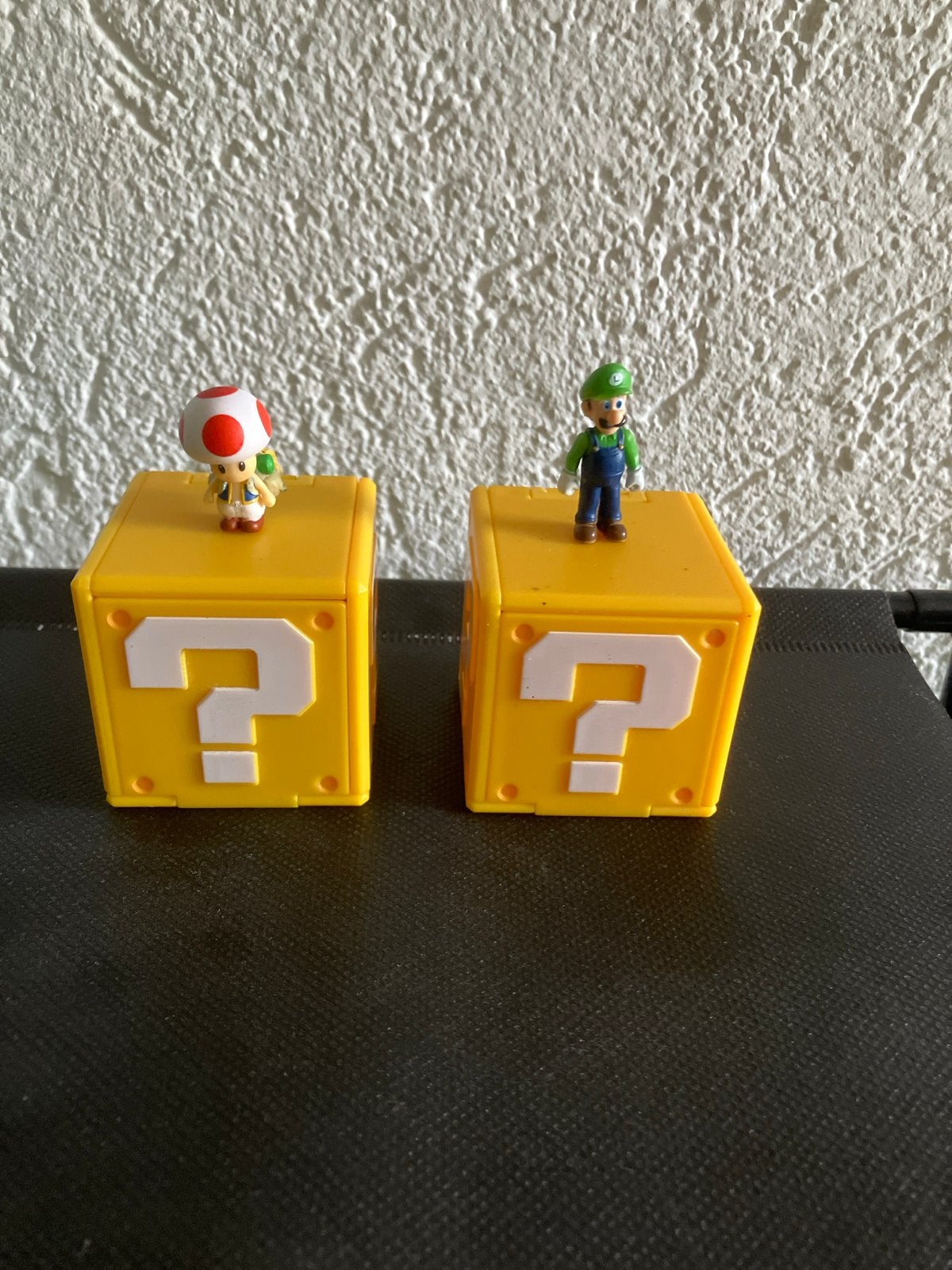 Super Mario vraagteken blokjes met figuren, Ophalen of Verzenden, Gebruikt, Jongen of Meisje