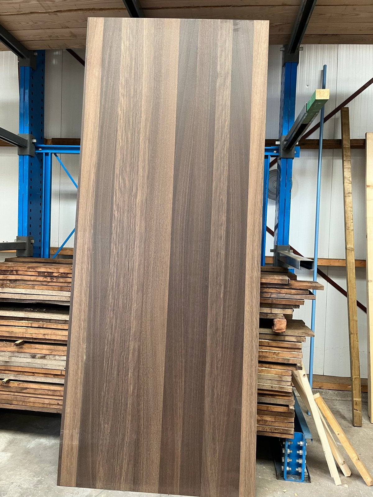10 mm Mdf gefineerd Oak Smoked Robusta, Ophalen, Gebruikt, 25 tot 50 mm, Plank