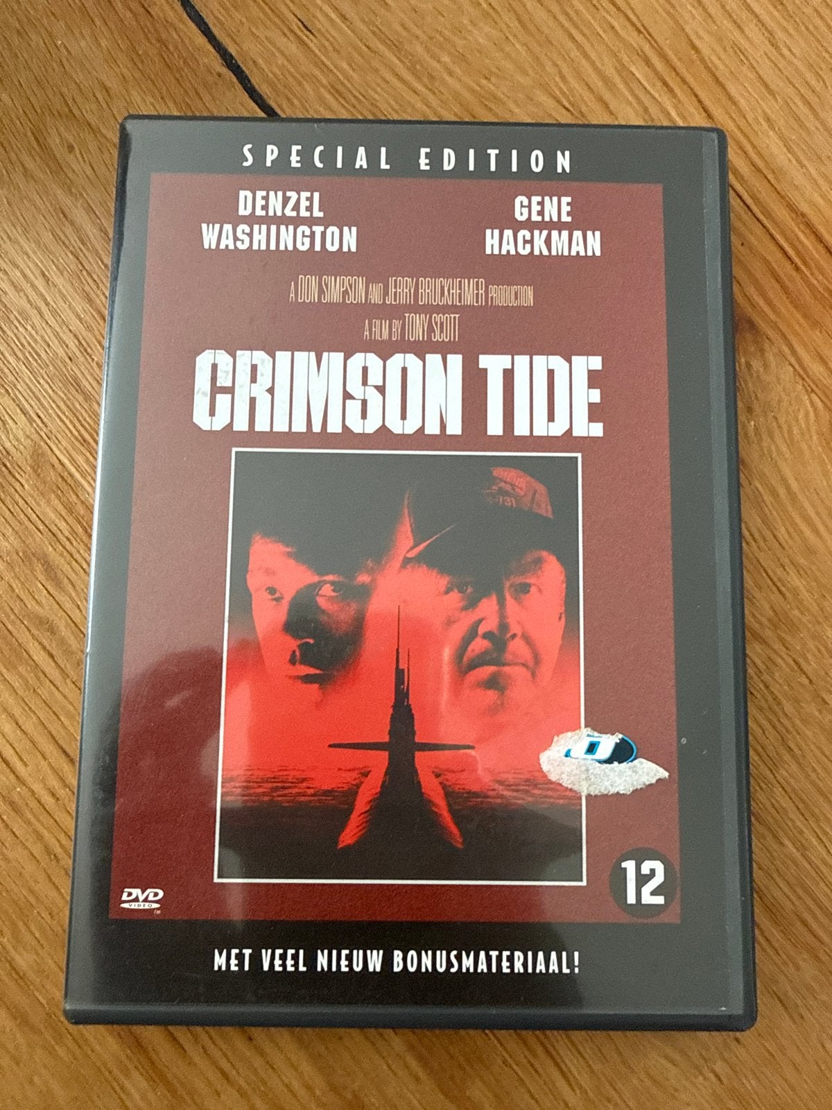 Crimson Tide - Special Edition DVD (Denzel Washington), Nederlands, Actiethriller, Ophalen of Verzenden, Vanaf 12 jaar
