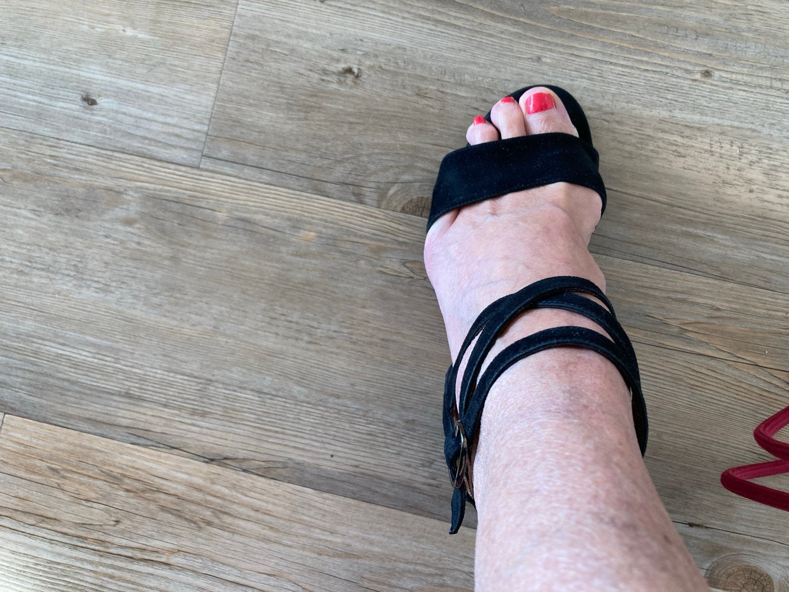 Pedro Miralles Zwarte Suède Sandalen Maat 39, Ophalen of Verzenden, Gedragen, Zwart, Sandalen of Muiltjes