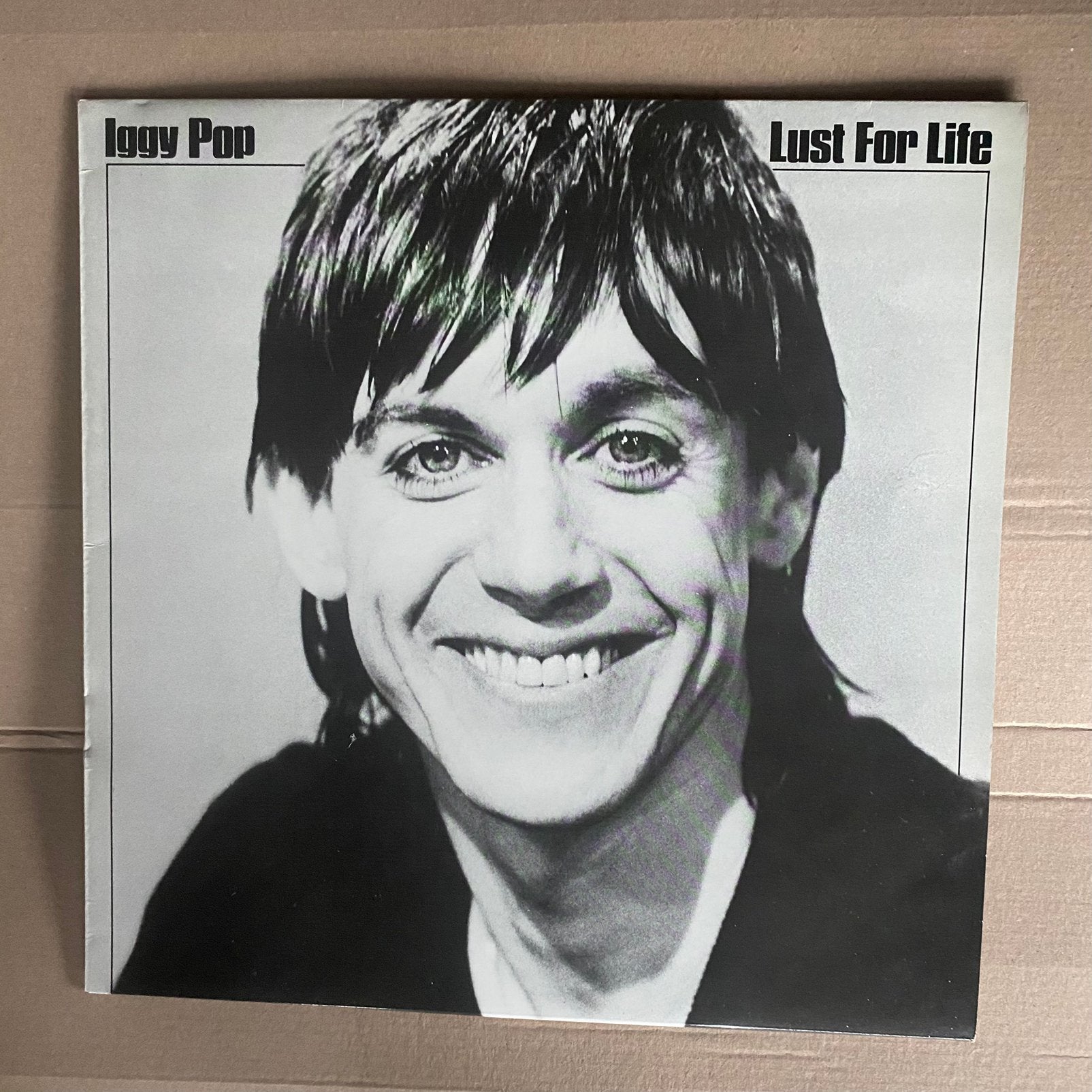 Lp - iggy pop - lust for life, Ophalen of Verzenden, Zo goed als nieuw, 12 inch, Poprock