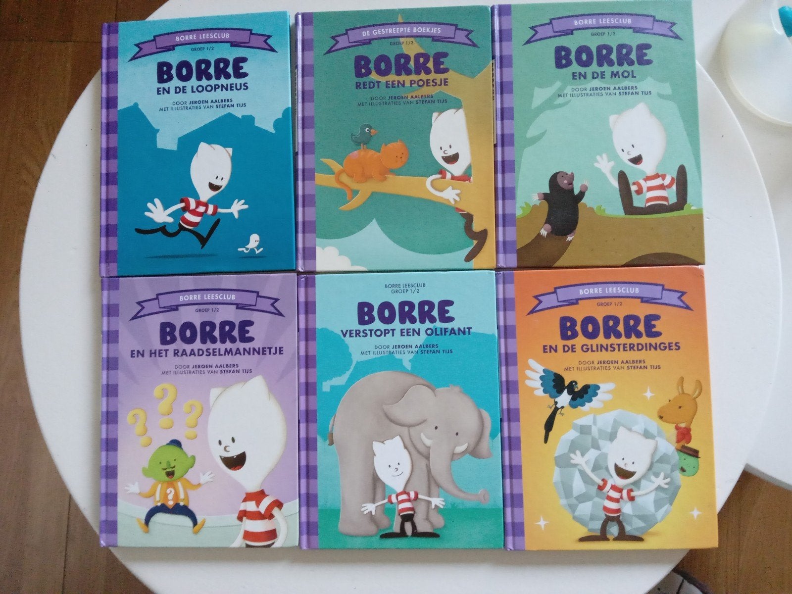 6 borre boekjes GROEP 1 /2, Boeken, Ophalen, Zo goed als nieuw