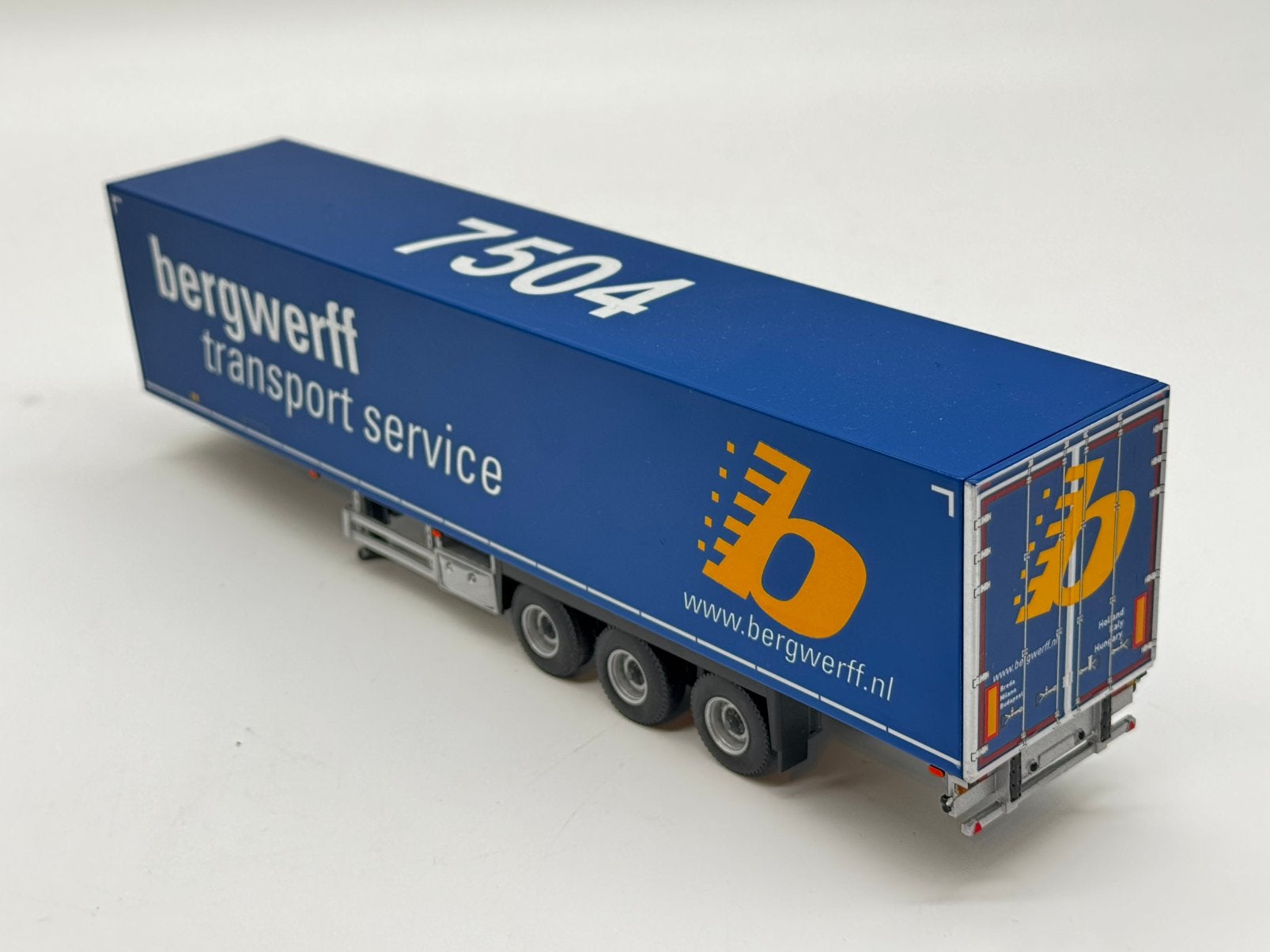 WSI SCHMITZ BERGWERFF TRAILER, ., Nieuw, Ophalen of Verzenden, .