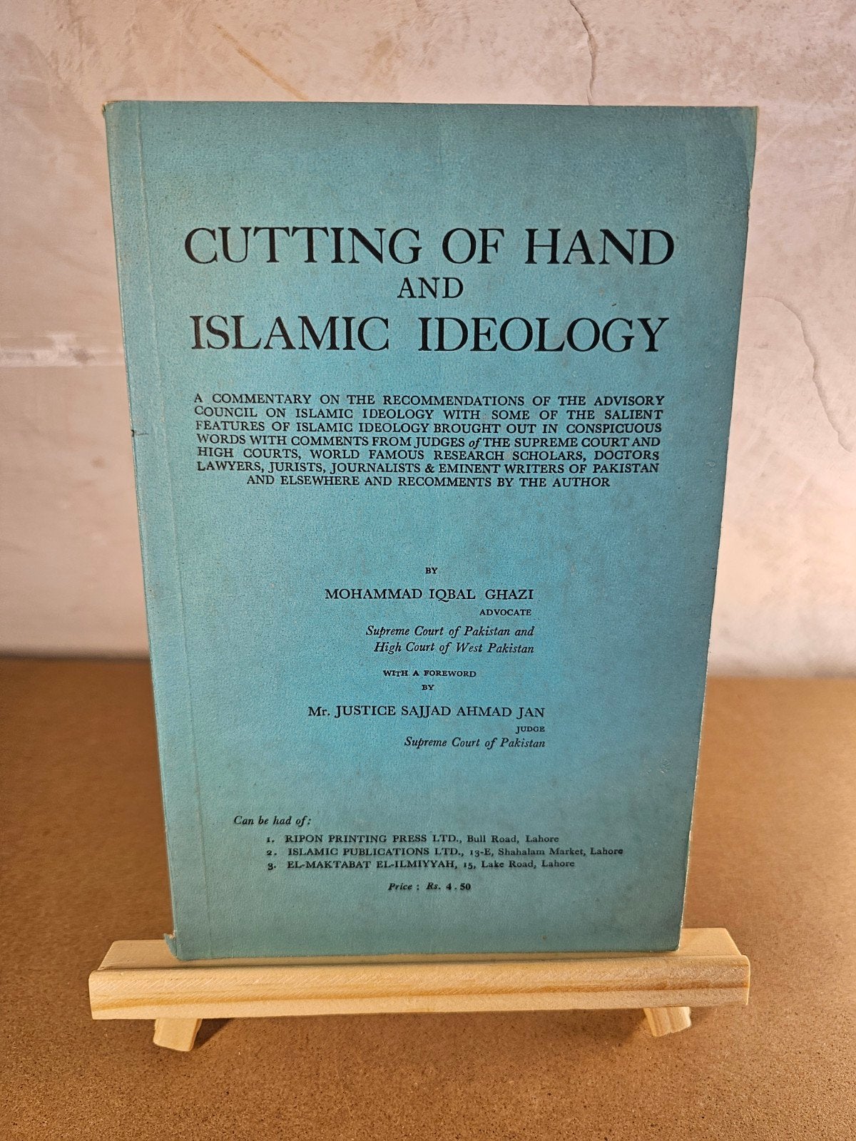 Cutting of Hand and Islamic Ideology - Mohammad Iqbal Ghazi, Ophalen of Verzenden, Gelezen, Mohammad Iqbal Ghazi, Islam