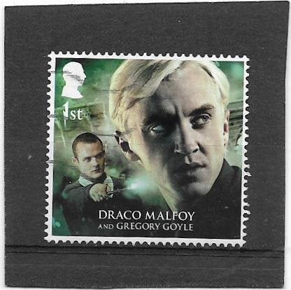 Engeland 2023 Harry Potter – Draco Malfoy & Gregory Goyle, Verzenden, Gestempeld