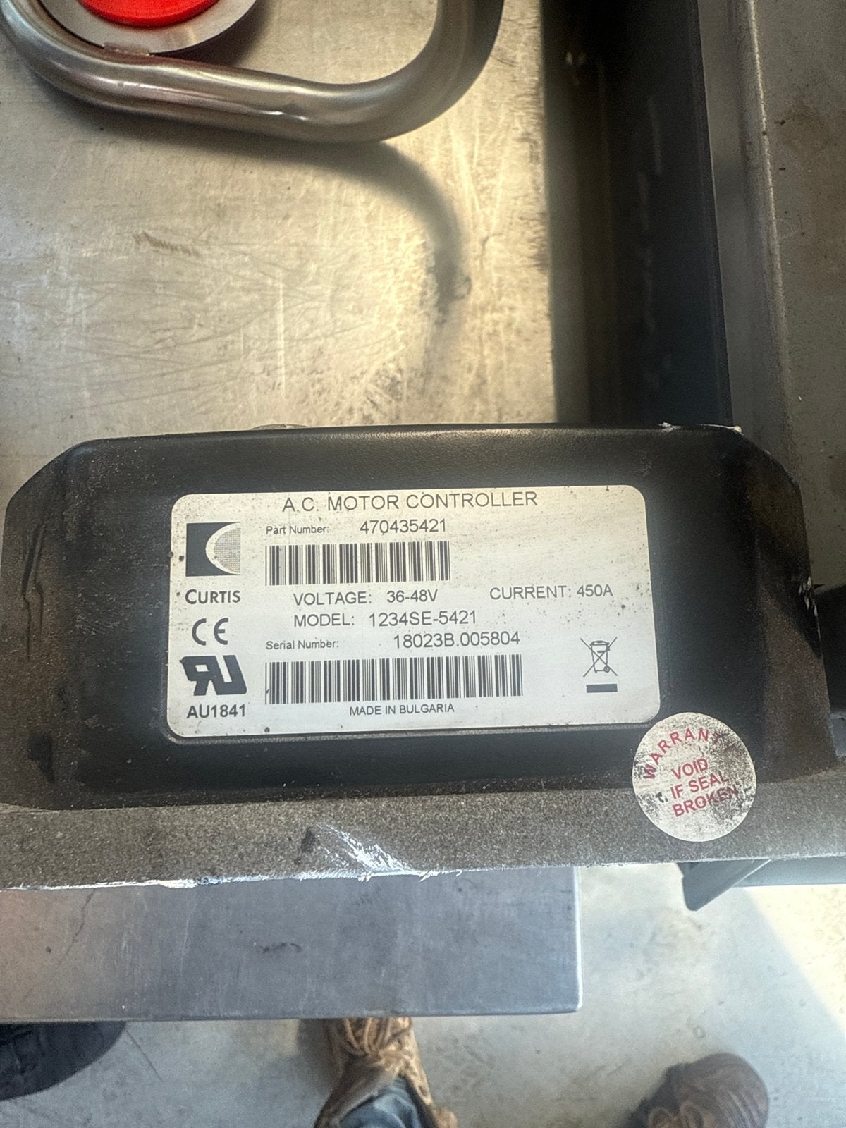 Curtis AC Motor Controller 1234SE-5421, Ophalen of Verzenden
