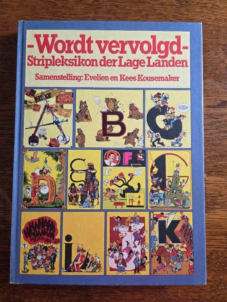 Wordt vervolgd - Stripleksikon der Lage Landen - Kousemaker, Gelezen, Eén stripboek, Ophalen of Verzenden, Evelien en Kees Kousemaker