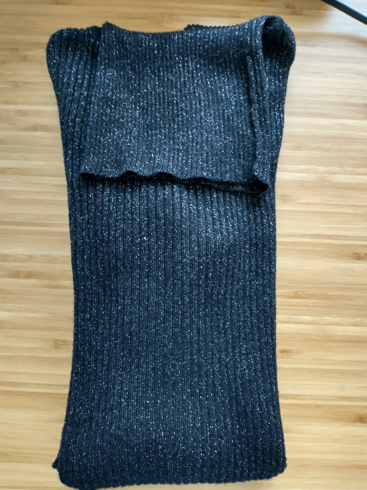 Hema coltrui zwart glitter maat M, Ophalen of Verzenden, Zo goed als nieuw, Maat 38/40 (M), Zwart