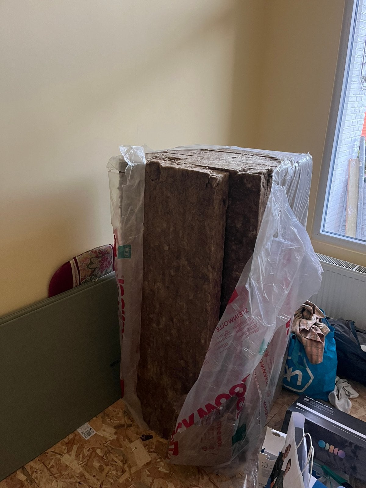 ROCKWOOL Steenwol, Ophalen, 4 tot 8 cm, Steenwol, Zo goed als nieuw