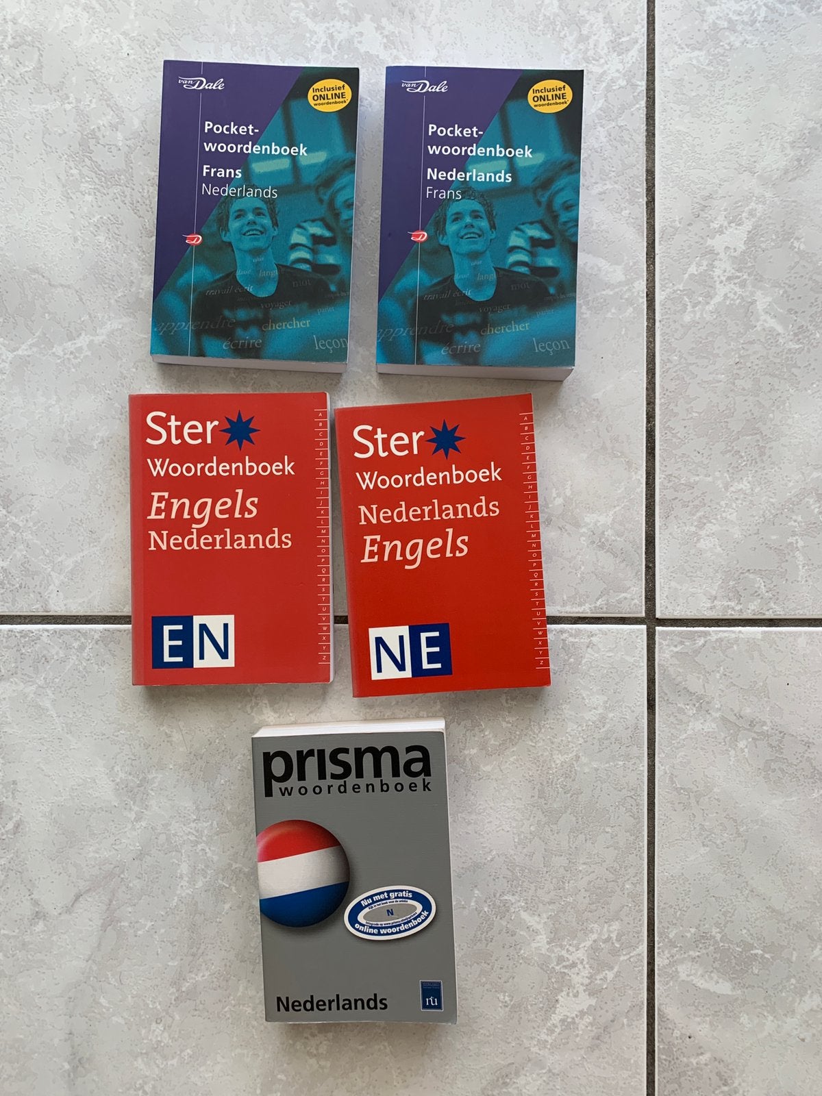 Pocketwoorfenboeken Frans Engels Nederlands, Boeken, Woordenboeken, Ophalen of Verzenden, Zo goed als nieuw, Van Dale, Frans