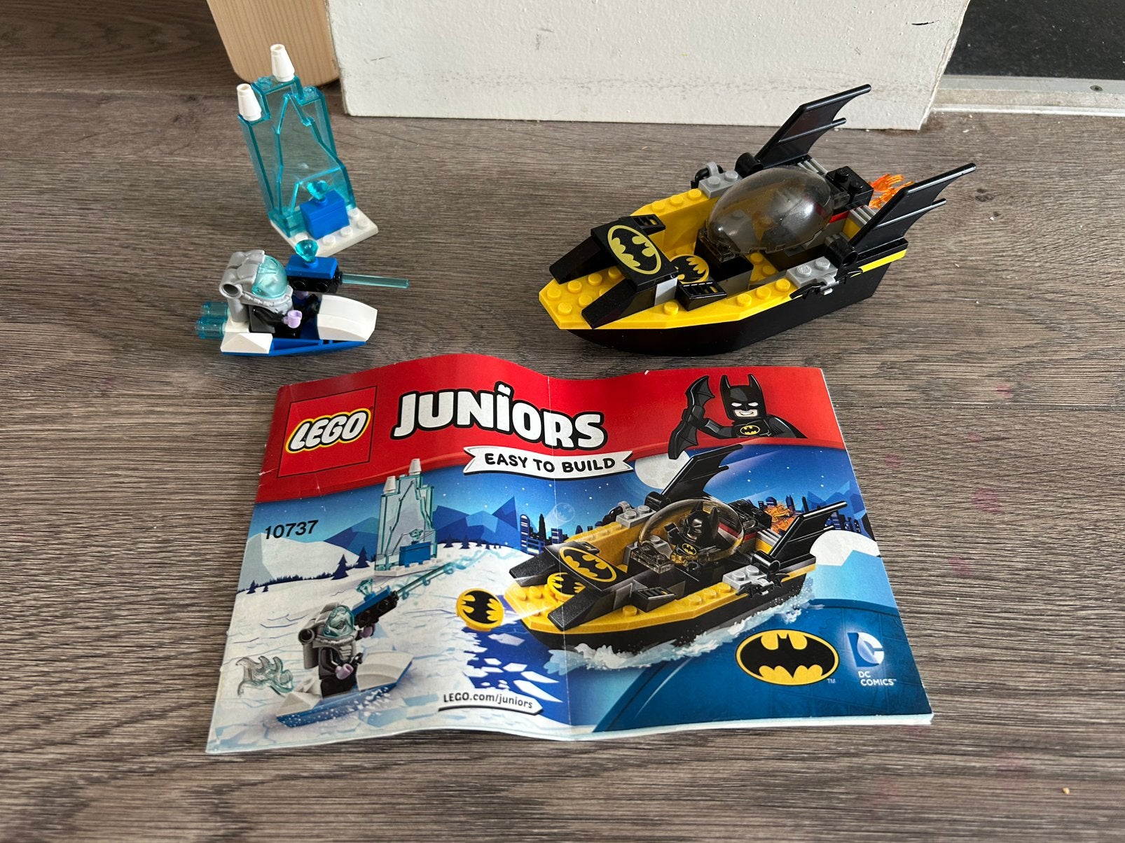 LEGO Juniors 10737 Batman vs Mr Freeze, Ophalen of Verzenden, Zo goed als nieuw, Lego